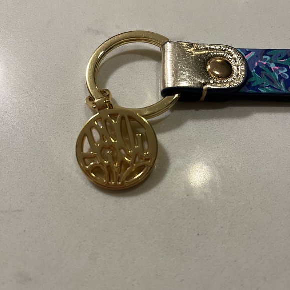 Never used without tags Lilly Pulitzer blue keyring - Picture 5 of 6